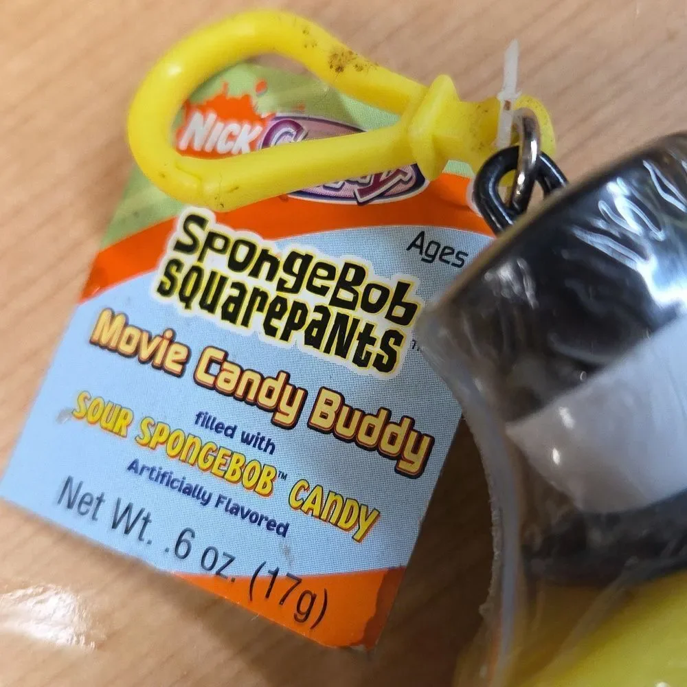 Sponge‎ Bob Candy Containers And Happy Meal Toys